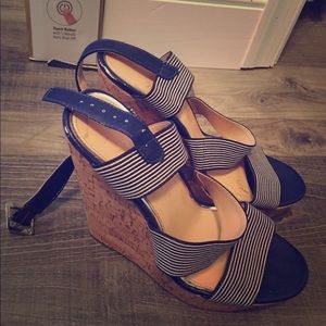 Blue Wedges
